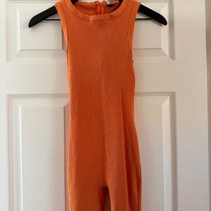 Ribbed romper/body suit